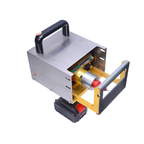 Mesin Penanda Kedalaman Listrik Kecil Genggam Steel Stamping Lithium Battery Engraving Mesin