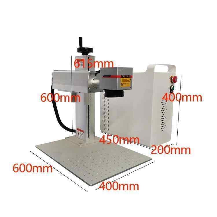 mesin penandaan laser split untuk industri logam mesin ukiran logam LYL-MS50W dengan kualitas tinggi